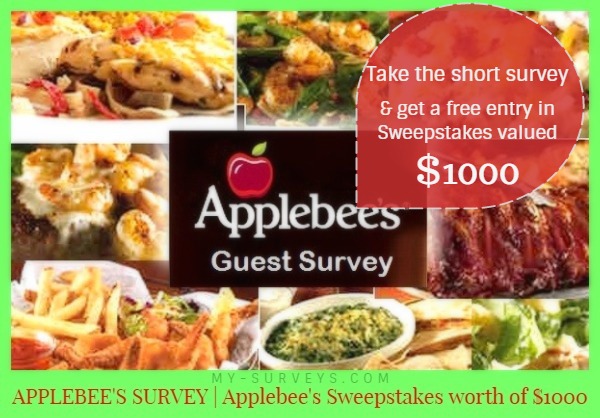 Applebees Sweepstakes