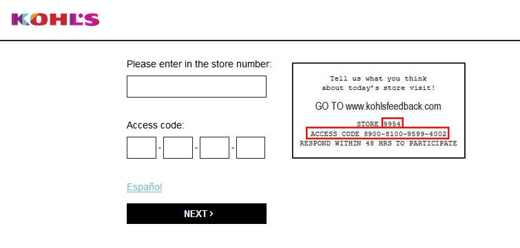 Steps to Perform KOHLSLISTENS SURVEY