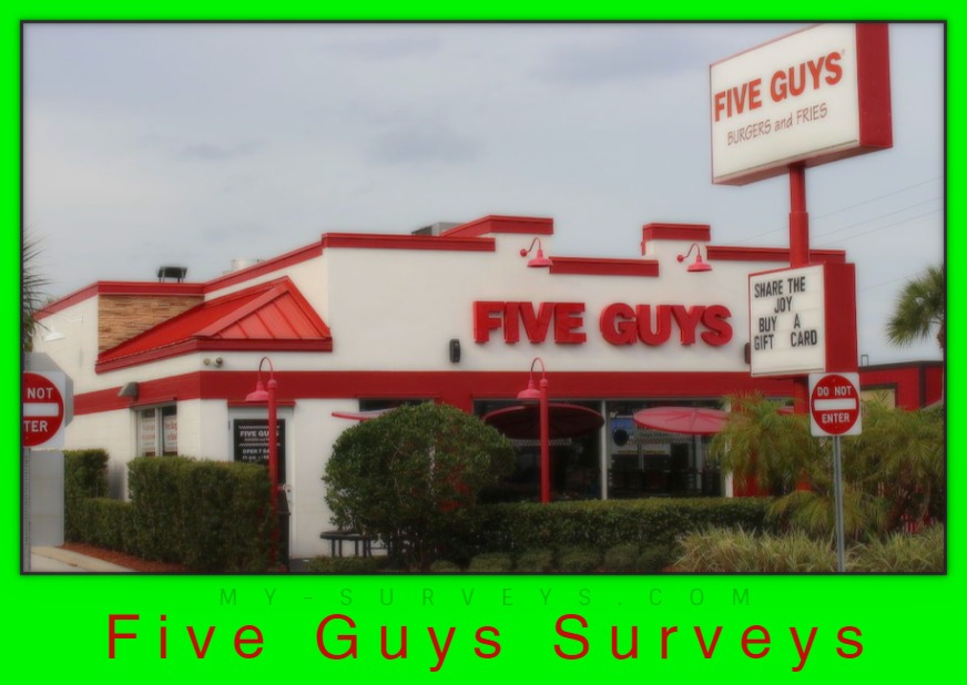 five guys surveys