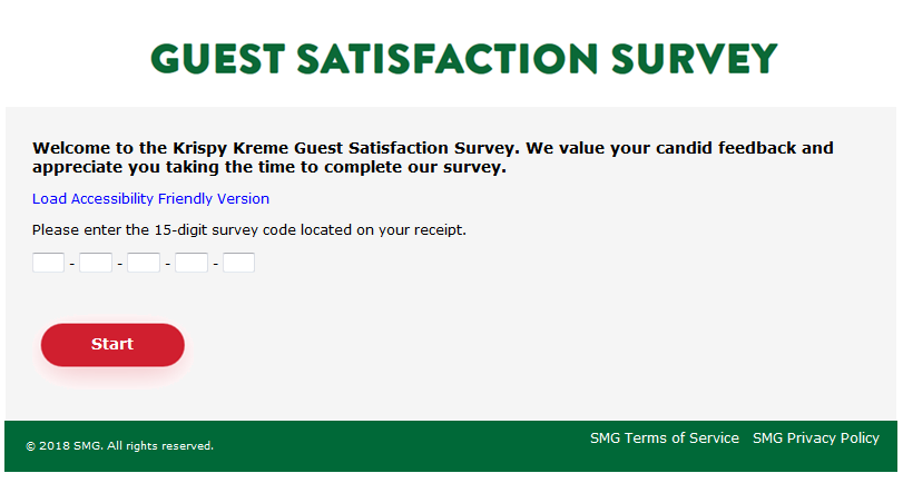 KRISPY KREME SURVEY