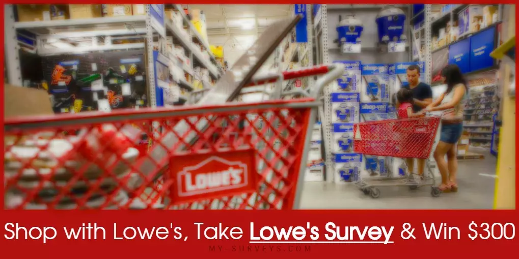 Lowes Survey Sweepstakes