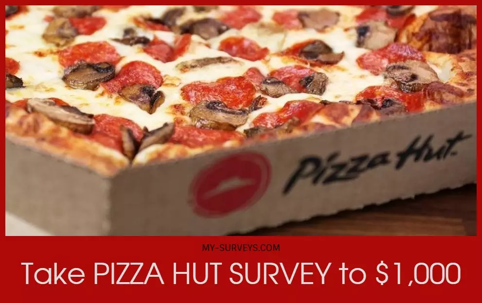 tell pizza hut survey