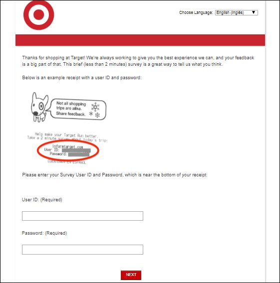 target