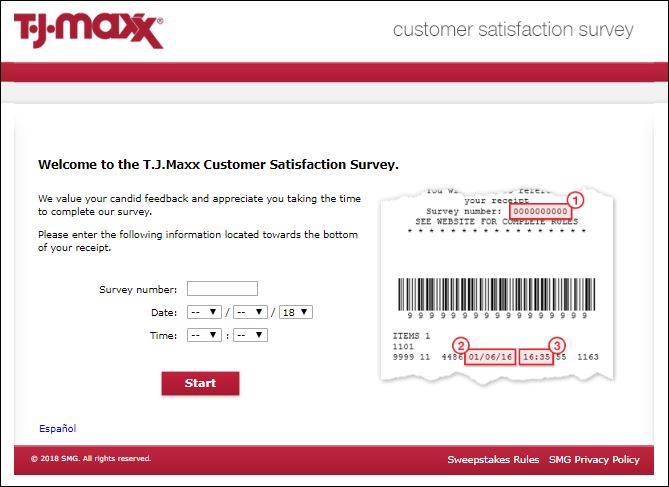 tjmaxx survey