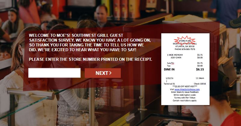 Moes Survey – www.moessatisfactionsurvey.com - Customer Survey ...