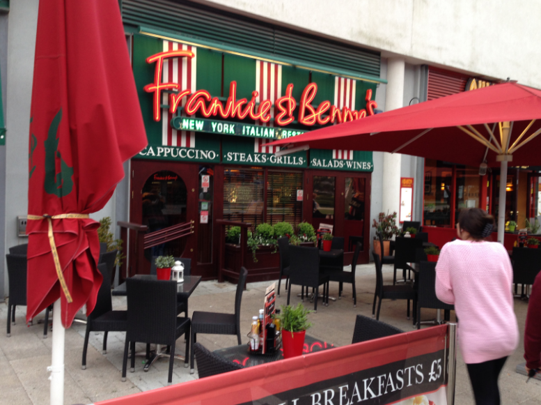 Frankie and Benny’s survey