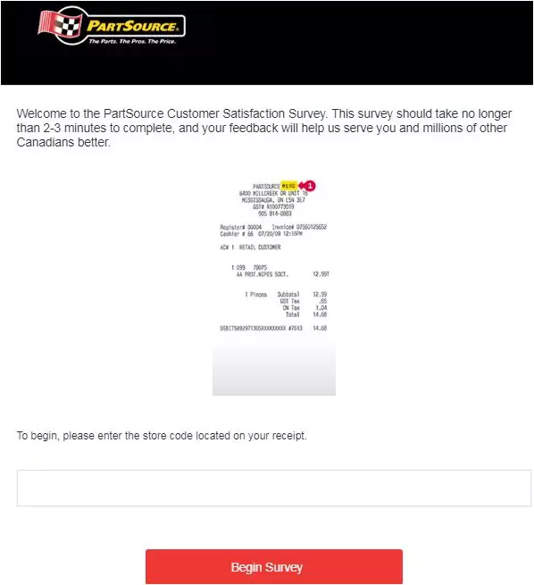 PartSource Consumer Survey