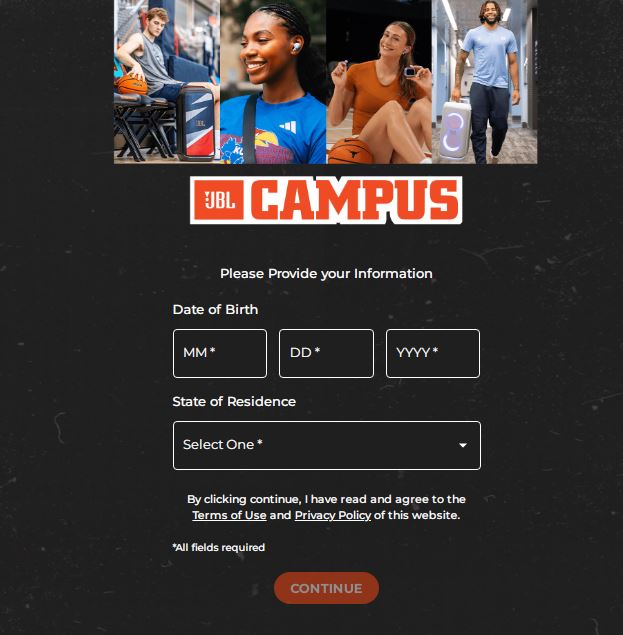 JBL 2024 National Campus Sweepstakes