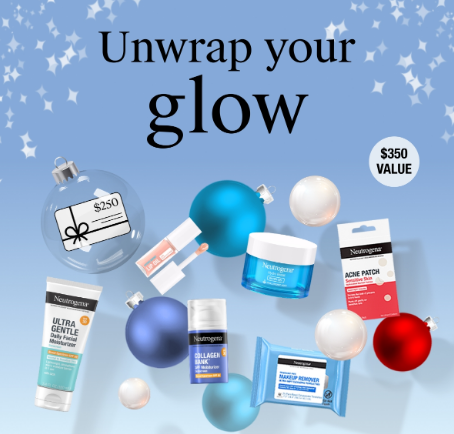 Neutrogena Unwrap Your Glow Sweepstakes