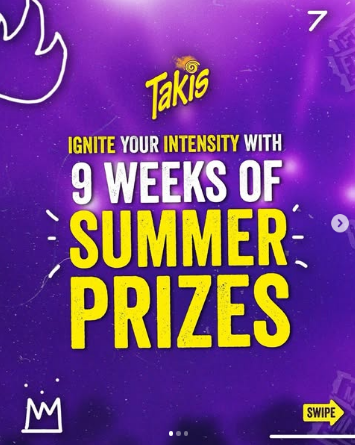 Team Takis Game Day Giveaway (Purchase / Email)