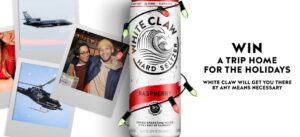 White Claw Home for a Claw Holiday Contest