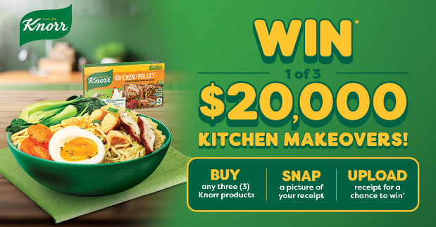Knorr Kitchen Makeover Contest (Canada Only)