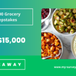 $15,000 Grocery Sweepstakes 2025 $15,000 Grocery Sweepstakes