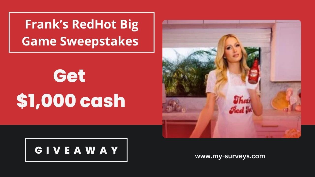 Frank’s RedHot Big Game Sweepstakes