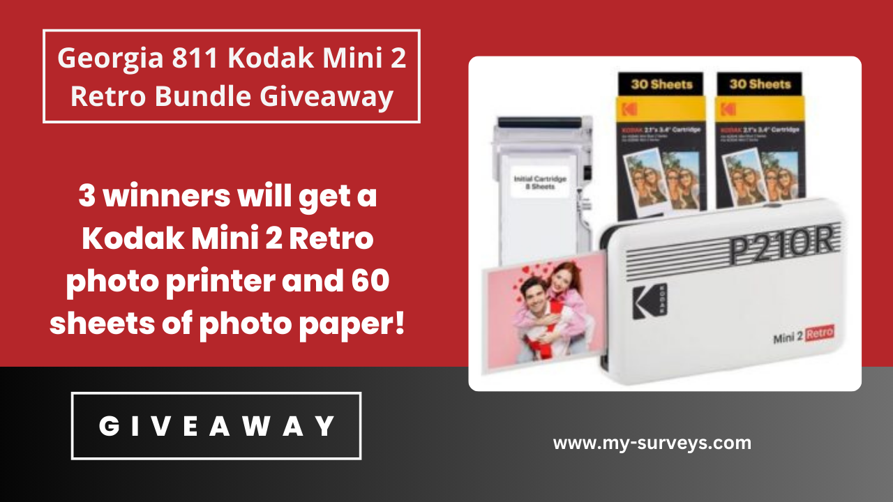 Georgia 811 Kodak Mini 2 Retro Bundle Giveaway