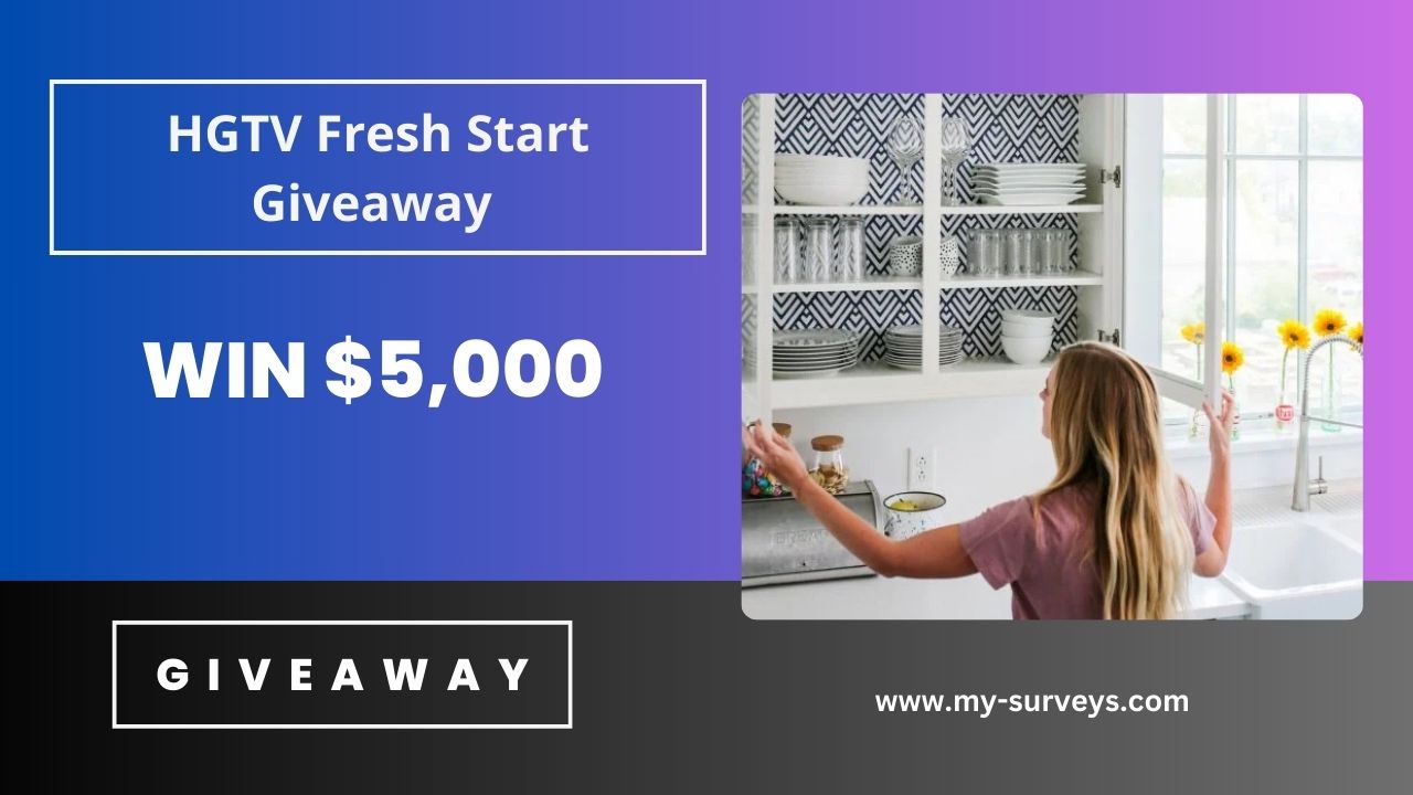 HGTV Fresh Start Giveaway