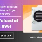 HarvestRight Medium Home Freeze Dryer Giveaway 2025 HarvestRight Medium Home Freeze Dryer Giveaway