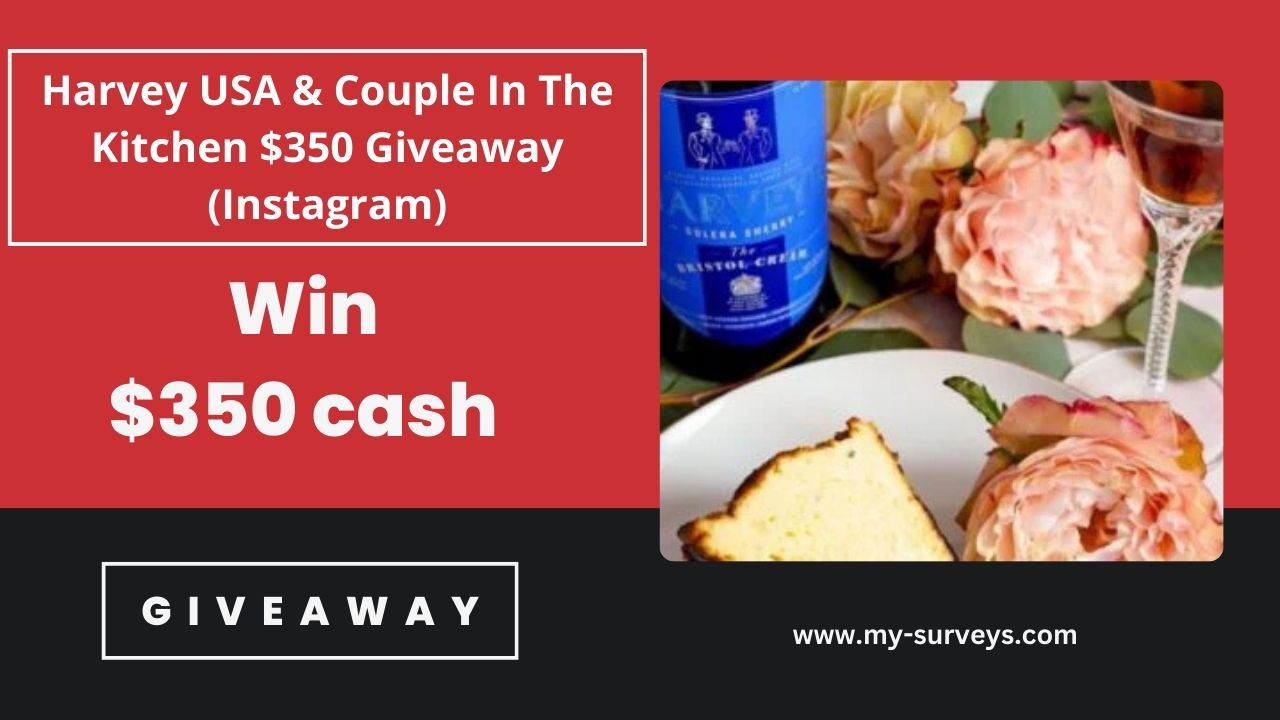 Harvey USA & Couple In The Kitchen $350 Giveaway (Instagram)