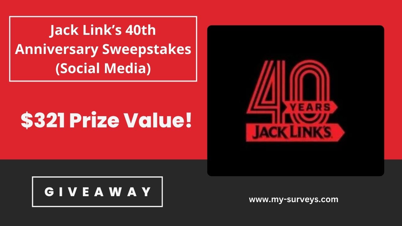 Jack Link’s 40th Anniversary Sweepstakes (Social Media)
