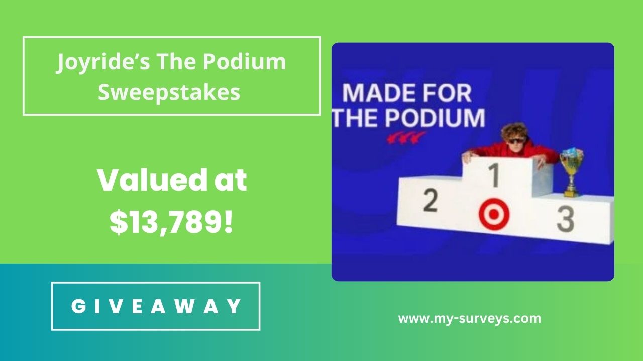 Joyride’s The Podium Sweepstakes