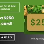 Just A Pinch Pot of Gold Sweepstakes