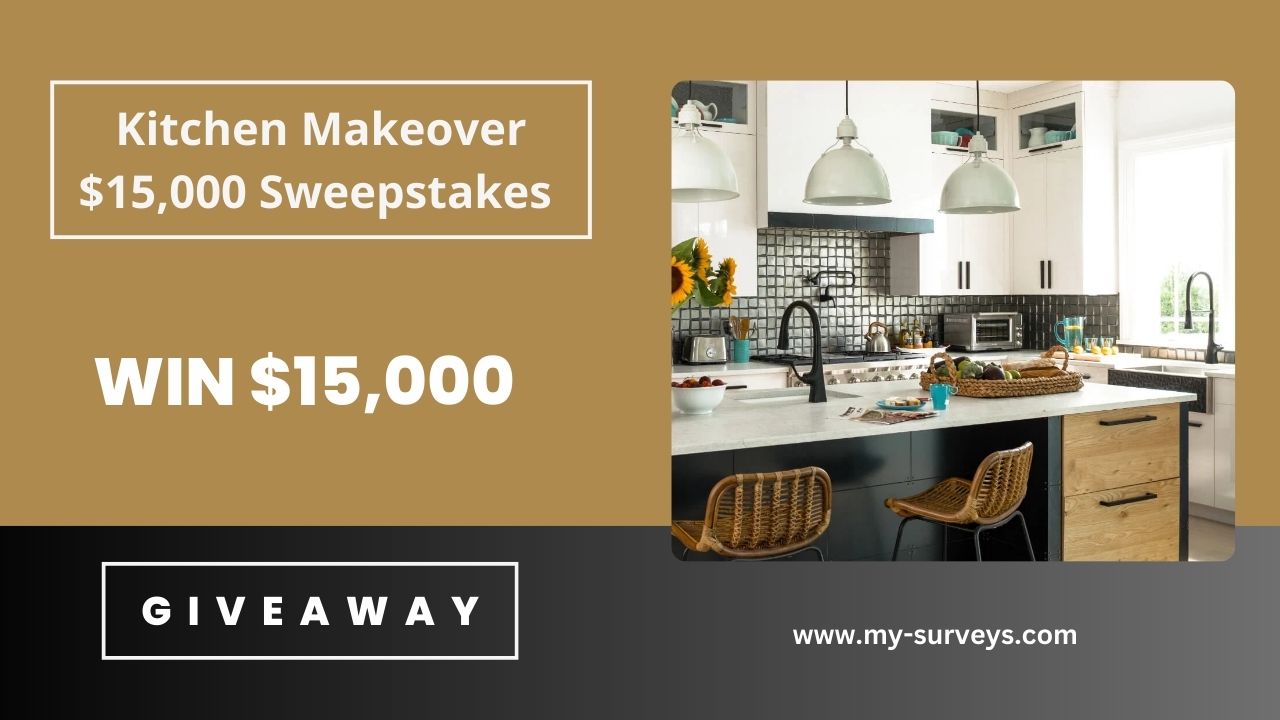 Kitchen Makeover $15,000 Sweepstakes