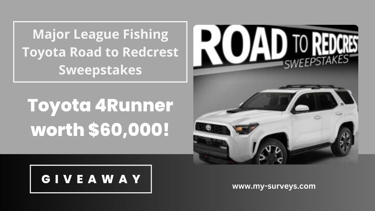 Major League Fishing Toyota Road to Redcrest Sweepstakes