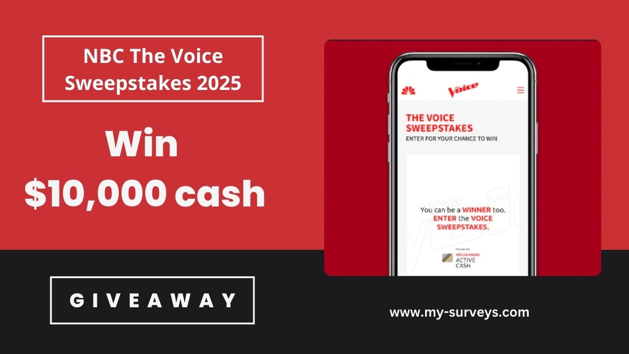 NBC The Voice Sweepstakes 2025