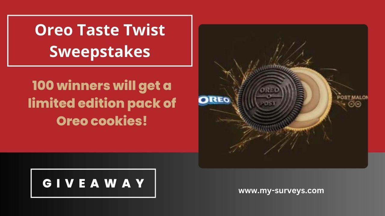 Oreo Taste Twist Sweepstakes