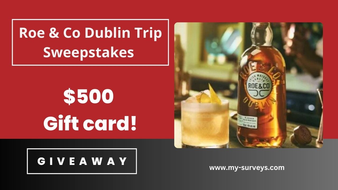 Roe & Co Dublin Trip Sweepstakes