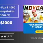 Valpak - Fox $1,000 Cash Sweepstakes (5 Winners) Valpak - Fox $1,000 Cash Sweepstakes