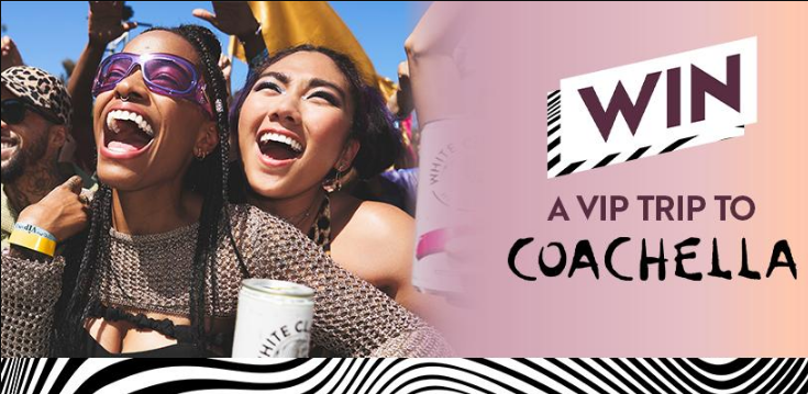 White Claw Hard Seltzer Coachella Valley Music & Arts Festival 2026 Sweepstakes